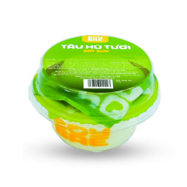 Tàu hũ tươi sốt sữa