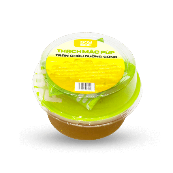 Thạch mác púp trân châu đường gừng