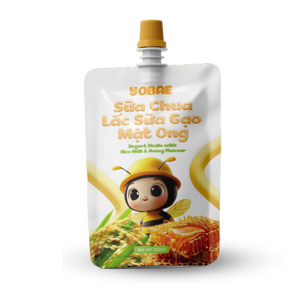 Sữa chua lắc sữa gạo mật ong